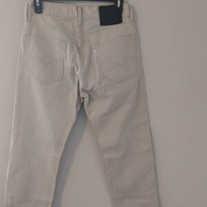 Levi's Men's Light Tan Straight Jeans